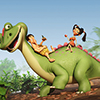 Игра 3D динозавр - пазл