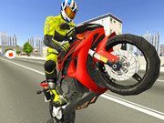 Игра Мотоцикл на шоссе