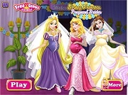 Игра Одевалка беременных принцесс Диснея