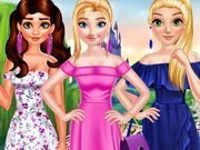 Игра Одевалка принцесс: кто красивее