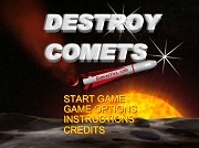 Игра Уничтожьте кометы