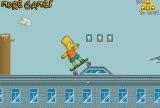 Игра Барт на скейте