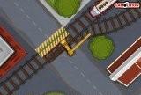 Игра Припаркуй кран у железной дороги 2