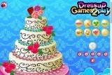 Игра Цветочный свадебный торт