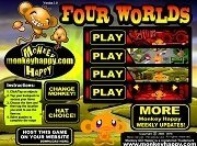 Игра Счастливая обезьянка Четыре мира