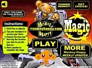 Игра Сделай обезьянку счастливой: Магия
