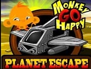Игра Счастливая обезьянка побег с планеты