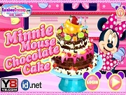 Игра Минни Маус готовит шоколадный торт