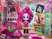 Игра Пинки Пай наводит порядок в комнате