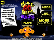 Игра Счастливая обезьянка - Летучие мыши