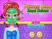 Игра Принцесса Анна Королевская Стрижка