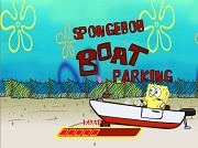 Игра Спанч Боб - парковка лодки