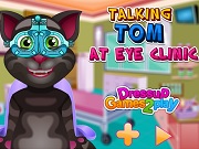Игра Говорящий Том в глазной клинике