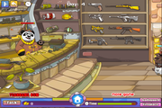 Игра Оружейный магазин панды