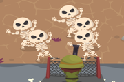 Игра Защита от скелетов