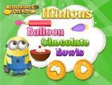 Игра Миньоны: Воздушные шоколадные шары